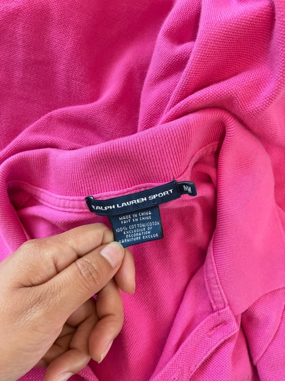 Ralph Lauren Sport Pink Polo Dress – Preppy Tennis Chic – Size M - Picture 6 of 6